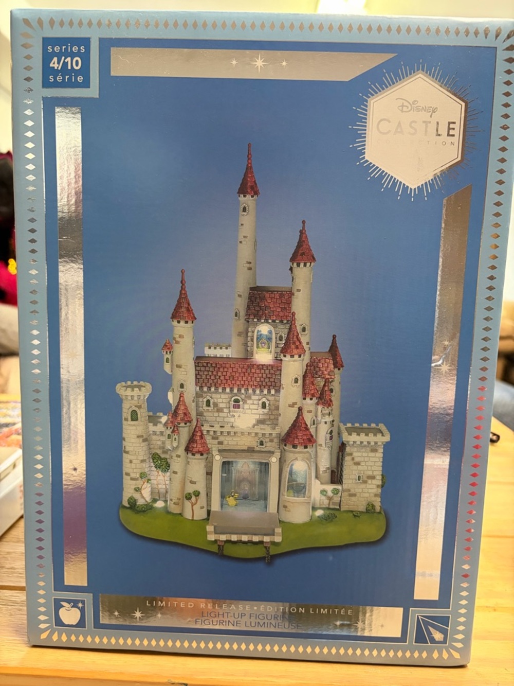 Disney Castle Collection Box Artwork - Blue & Gold Accents